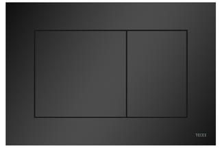 Betätigungsplatte in schwarz matt