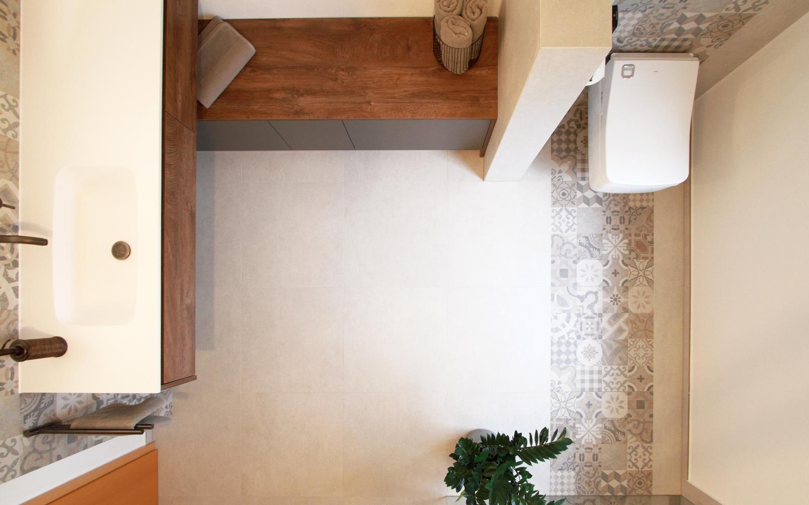 Referenzbad von oben