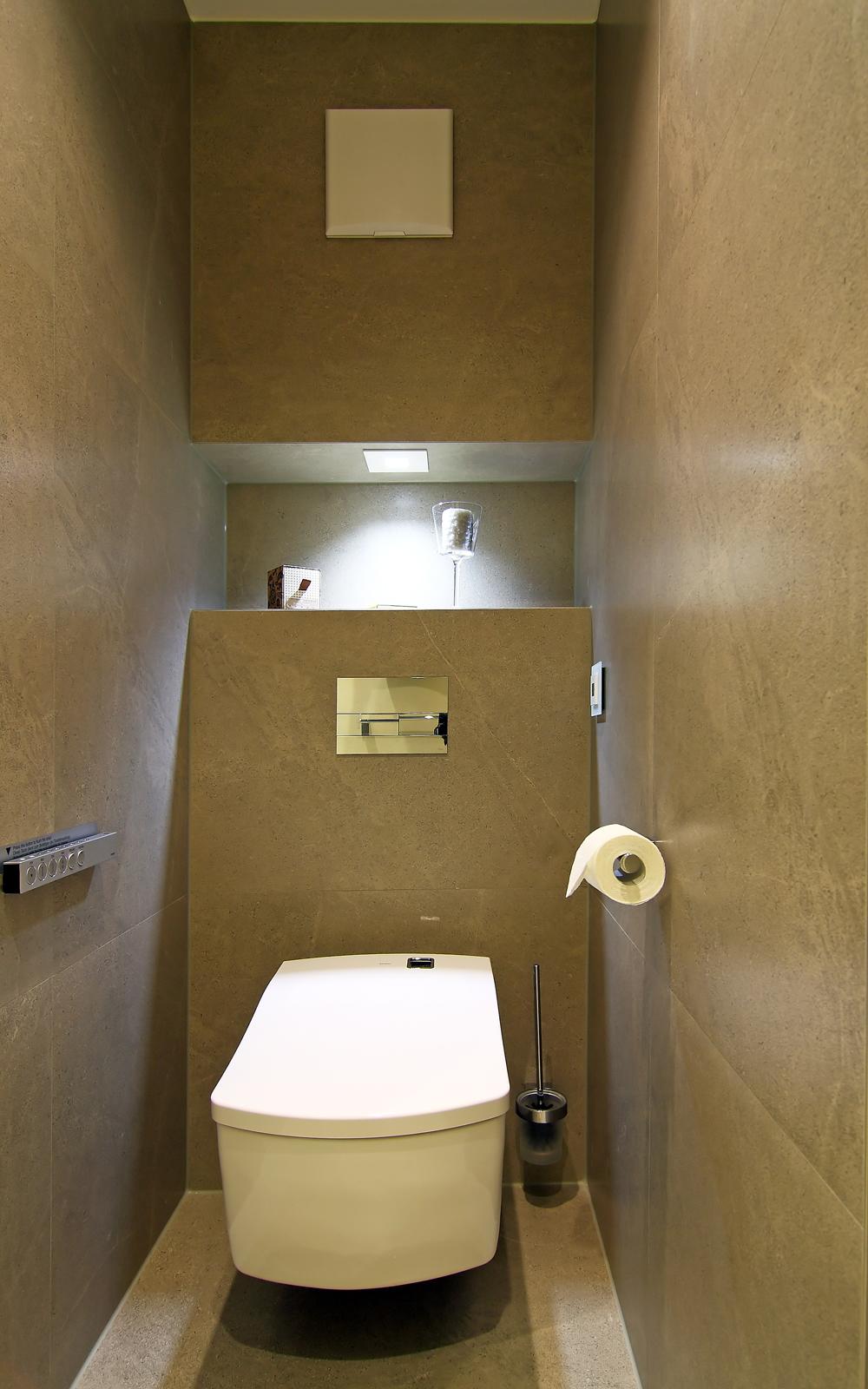 Separee fü r die Toilette.