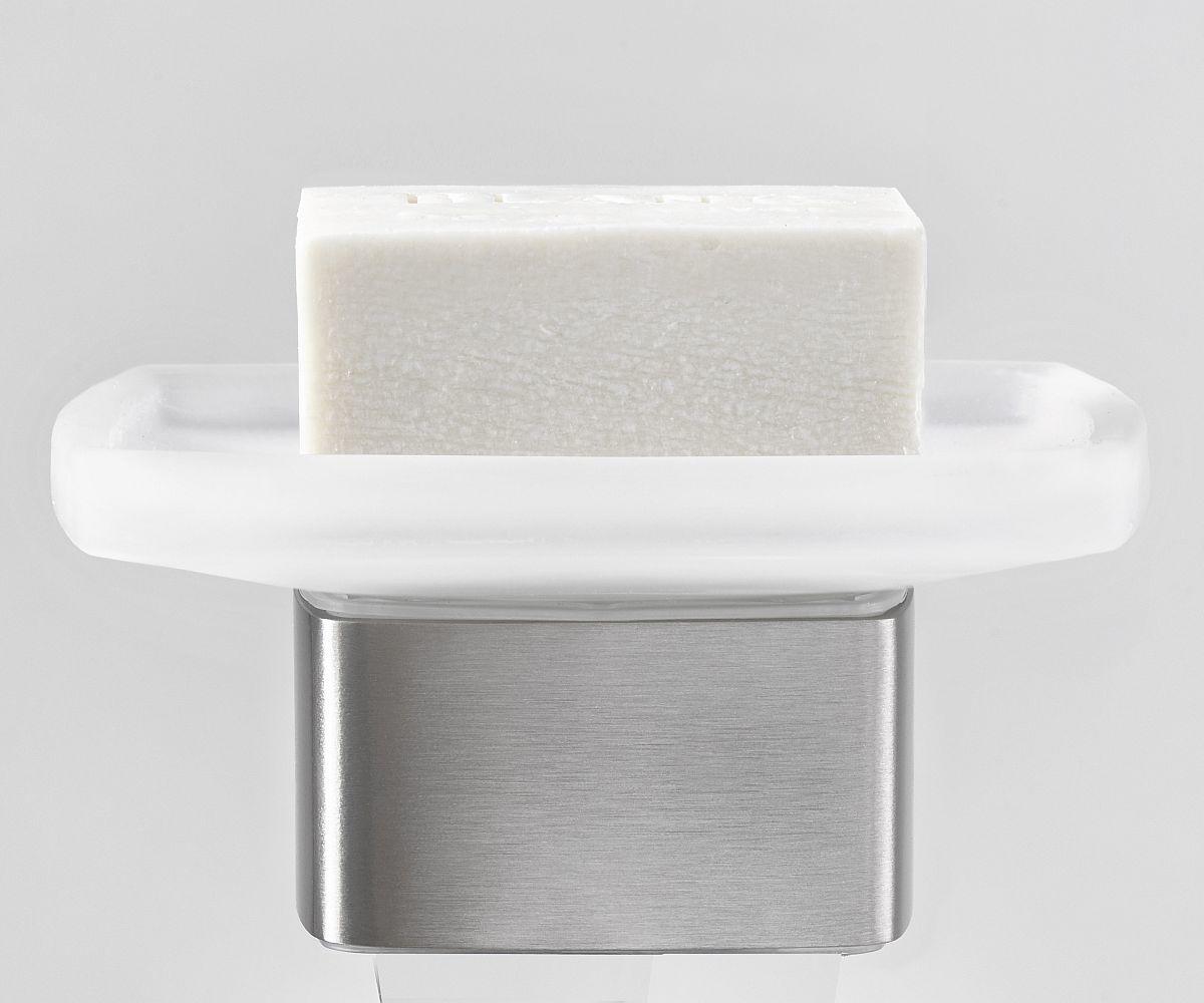 Seifenhalter steel der Serie loft von Emco